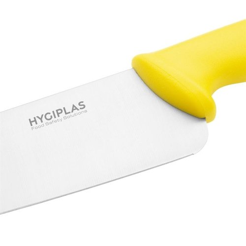 Hygiplas Chefs Knife 255 mm, Colour Coded Yellow Hygiplas Chefs Knife 255 mm, Colour Coded Yellow