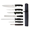 Hygiplas 7 Piece Knife Set with Roll Bag