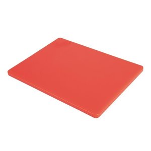 Hygiplas Low Density Polyethylene Cutting Board 229 x 305 mm Red Hygiplas Low Density Polyethylene Cutting Board 229 x 305 mm Red