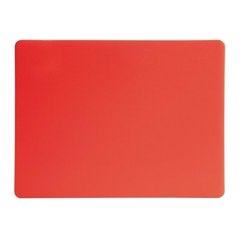 Hygiplas Low Density Polyethylene Cutting Board 229 x 305 mm Red Hygiplas Low Density Polyethylene Cutting Board 229 x 305 mm Red