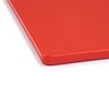 Hygiplas Deska do krojenia z polietylenu o niskiej gęstości 229 x 305 mm czerwona Hygiplas Deska do krojenia z polietylenu o niskiej gęstości 229 x 305 mm czerwona