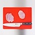 Hygiplas Low Density Polyethylene Cutting Board 229 x 305 mm Red