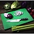 Hygiplas Extra Thick Low Density Polyethylene Cutting Board 450 x 300 mm Green