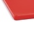 Hygiplas Extra Thick Low Density Polyethylene Cutting Board 450 x 300 mm Red