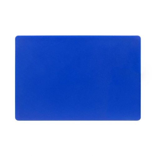 Hygiplas Gruba deska do krojenia z polietylenu o niskiej gęstości 450 x 300 mm niebieska Hygiplas Gruba deska do krojenia z polietylenu o niskiej gęstości 450 x 300 mm niebieska
