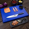 Hygiplas Extra Thick High Density Polyethylene Cutting Board 450 x 300 mm Blue
