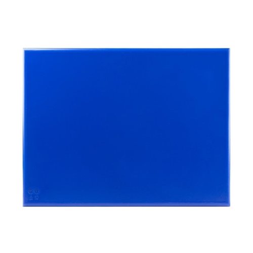 Hygiplas Gruba deska do krojenia z polietylenu o wysokiej gęstości 600 x 450 mm niebieska