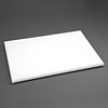 Hygiplas Extra Thick High Density Polyethylene Cutting Board 450 x 300 mm White