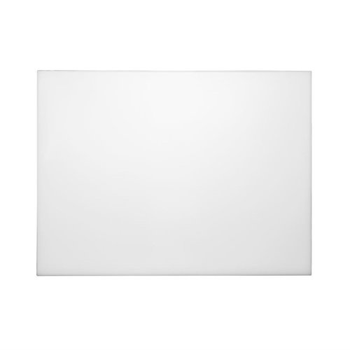 Hygiplas Deska do krojenia z polietylenu o wysokiej gęstości 600 x 450 mm biała Hygiplas Deska do krojenia z polietylenu o wysokiej gęstości 600 x 450 mm biała
