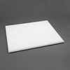 Hygiplas Gruba deska do krojenia z polietylenu o wysokiej gęstości 600 x 450 mm biała