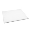 Hygiplas Gruba deska do krojenia z polietylenu o wysokiej gęstości 600 x 450 mm biała