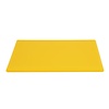 Hygiplas Extra Thick High Density Polyethylene Cutting Board 450 x 300 mm Yellow