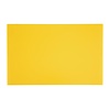 Hygiplas Extra Thick High Density Polyethylene Cutting Board 450 x 300 mm Yellow