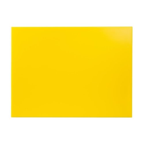 Hygiplas High Density Polyethylene Cutting Board 600 x 450 mm Yellow Hygiplas High Density Polyethylene Cutting Board 600 x 450 mm Yellow