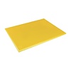 Hygiplas Extra Thick High Density Polyethylene Cutting Board 600 x 450 mm Yellow