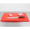 Hygiplas Extra Thick High Density Polyethylene Cutting Board 450 x 300 mm Red