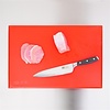 Hygiplas Extra Thick High Density Polyethylene Cutting Board 450 x 300 mm Red
