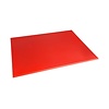 Hygiplas High Density Polyethylene Cutting Board 600 x 450 mm Red