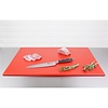 Hygiplas High Density Polyethylene Cutting Board 600 x 450 mm Red
