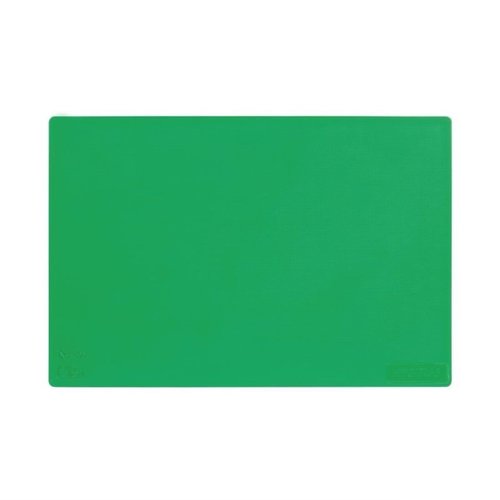 Hygiplas Low Density Polyethylene Cutting Board 450 x 300 mm Green Hygiplas Low Density Polyethylene Cutting Board 450 x 300 mm Green