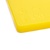 Hygiplas Deska do krojenia z polietylenu o niskiej gęstości 450 x 300 mm żółta