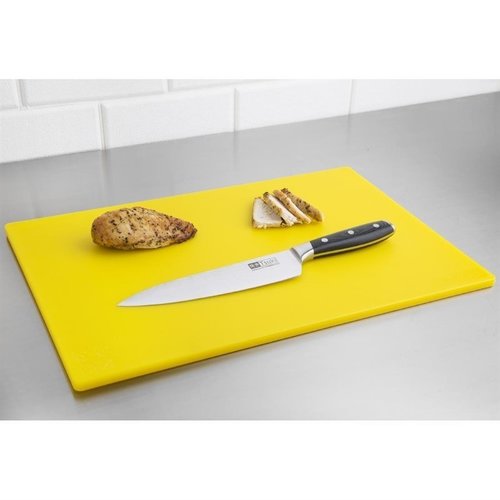 Hygiplas Low Density Polyethylene Cutting Board 450 x 300 mm Yellow Hygiplas Low Density Polyethylene Cutting Board 450 x 300 mm Yellow