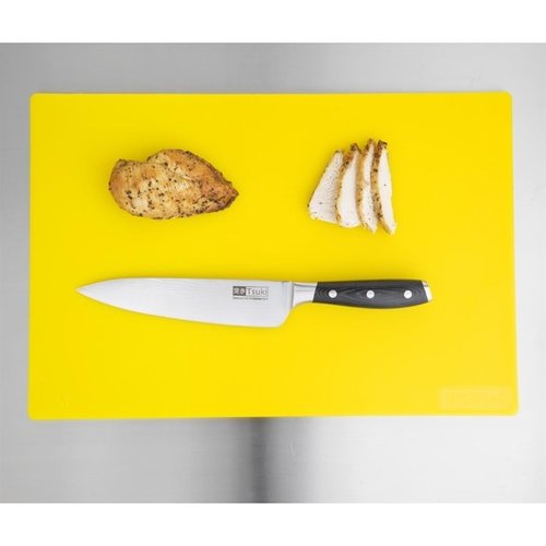 Hygiplas Low Density Polyethylene Cutting Board 450 x 300 mm Yellow Hygiplas Low Density Polyethylene Cutting Board 450 x 300 mm Yellow