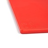 Hygiplas Low Density Polyethylene Cutting Board 450 x 300 mm Red
