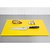 Hygiplas Anti Microbial High Density Polyethylene Cutting Board 455 x 305 mm Yellow