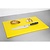 Hygiplas Anti Microbial High Density Polyethylene Cutting Board 455 x 305 mm Yellow