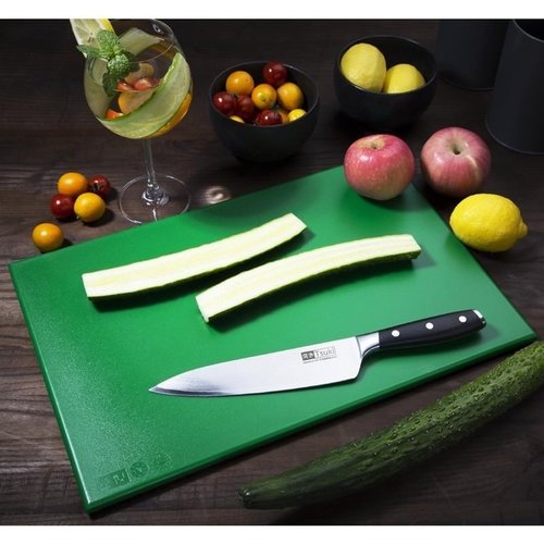 Hygiplas Anti Microbial High Density Polyethylene Cutting Board 455 x 305 mm Green Hygiplas Anti Microbial High Density Polyethylene Cutting Board 455 x 305 mm Green