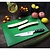 Hygiplas Anti Microbial High Density Polyethylene Cutting Board 455 x 305 mm Green