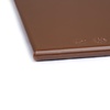 Hygiplas Anti Microbial High Density Polyethylene Cutting Board 455 x 305 mm Brown