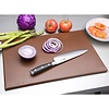 Hygiplas Anti Microbial High Density Polyethylene Cutting Board 455 x 305 mm Brown