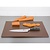 Hygiplas Anti Microbial High Density Polyethylene Cutting Board 455 x 305 mm Brown