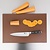 Hygiplas Anti Microbial High Density Polyethylene Cutting Board 455 x 305 mm Brown