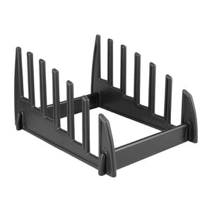 Hygiplas Black Plastic Chopping Board Rack Large Hygiplas Black Plastic Chopping Board Rack Large
