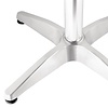 Bolero Square Ash Top Bistro Table 700mm (Single)