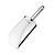 Vogue Stainless Steel Scoop 2 L, 230 mm, Silver