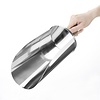 Vogue Stainless Steel Scoop 2 L, 230 mm, Silver