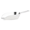 Vogue Aluminium Scoop 450 ml, 255 mm, Silver