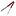 Vogue Colour Coded Red Serving Tongs 11"