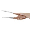 Vogue Colour Coded Brown Serving Tongs 11"