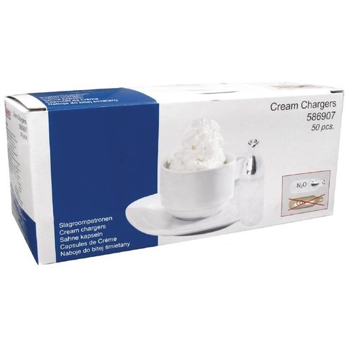 Vogue Naboje do syfonów do bitej śmietany | 50szt Vogue Naboje do syfonów do bitej śmietany | 50szt