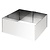 Vogue Square Mousse Rings 35 x 80 x 80mm