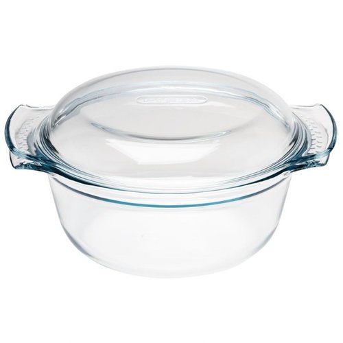 Pyrex Round Glass Casserole Dish 3.75Ltr Pyrex Round Glass Casserole Dish 3.75Ltr