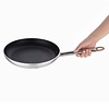 Vogue Non-Stick Teflon Aluminium Induction Pan Ø280 mm