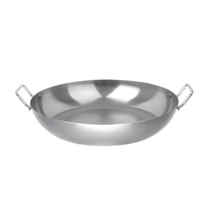 Vogue Black Iron Carbon Steel Paella Pan Ø400 mm Vogue Black Iron Carbon Steel Paella Pan Ø400 mm