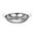 Vogue Black Iron Carbon Steel Paella Pan Ø400 mm