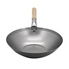 Vogue Mild Steel Wok Flat Base 330mm Vogue Mild Steel Wok Flat Base 330mm
